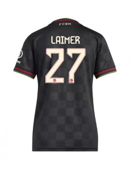 Billige Bayern Munich Konrad Laimer #27 Tredjedrakt Dame 2025-26 Kortermet